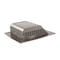 Gaf Master Flow 60 sq. in. NFA Galvanized Slant Back Roof Louver Static Vent in Weathered Wood with Weather Filter SSB960GWFWW - alternate 2